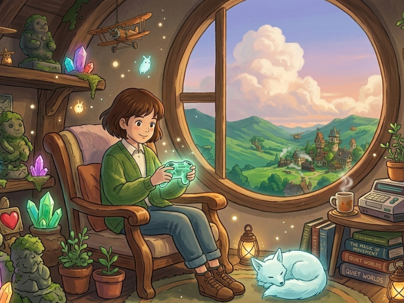 Games with Ghibli Aesthetics juegos con estética ghibli
