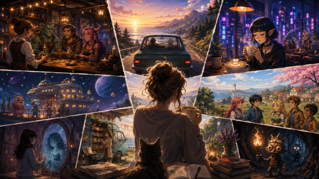 novelas visuales cozy cozy visual novels