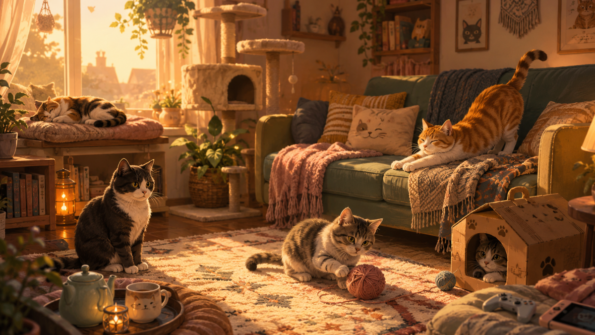 25 Cozy Games with Cats: The List You DID Want