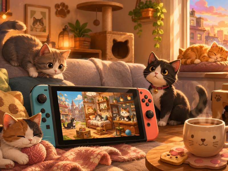 juegos cozy con gatos cozy games with cats