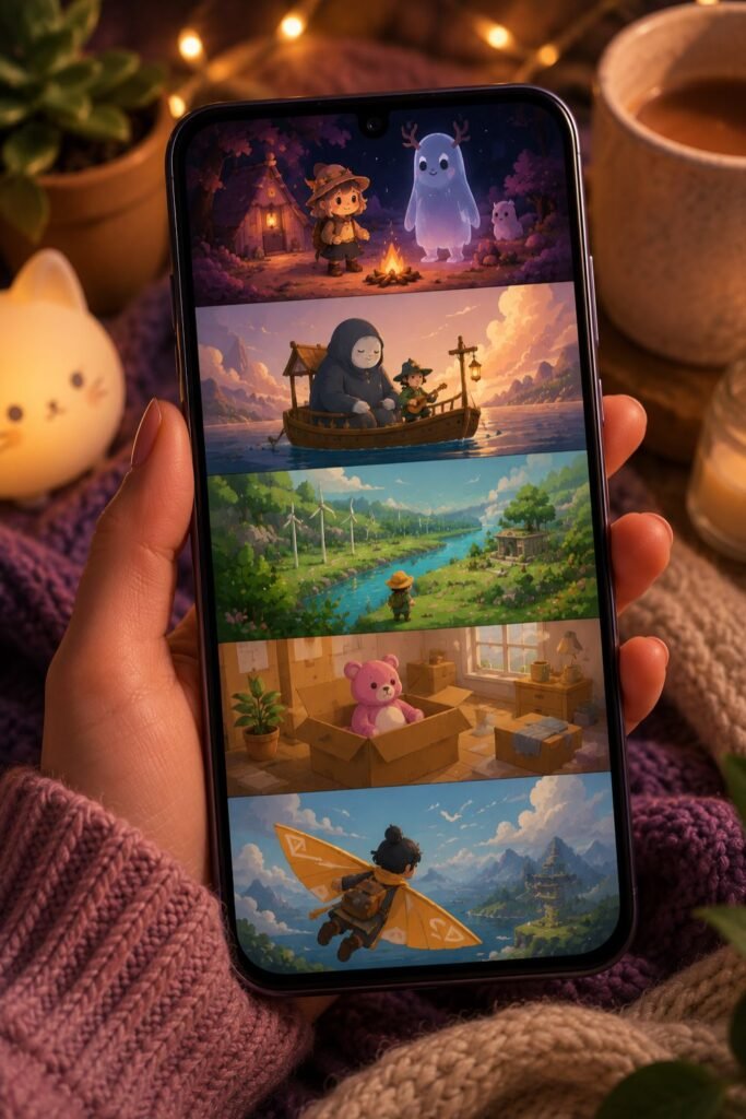  juegos cozy en netflix.