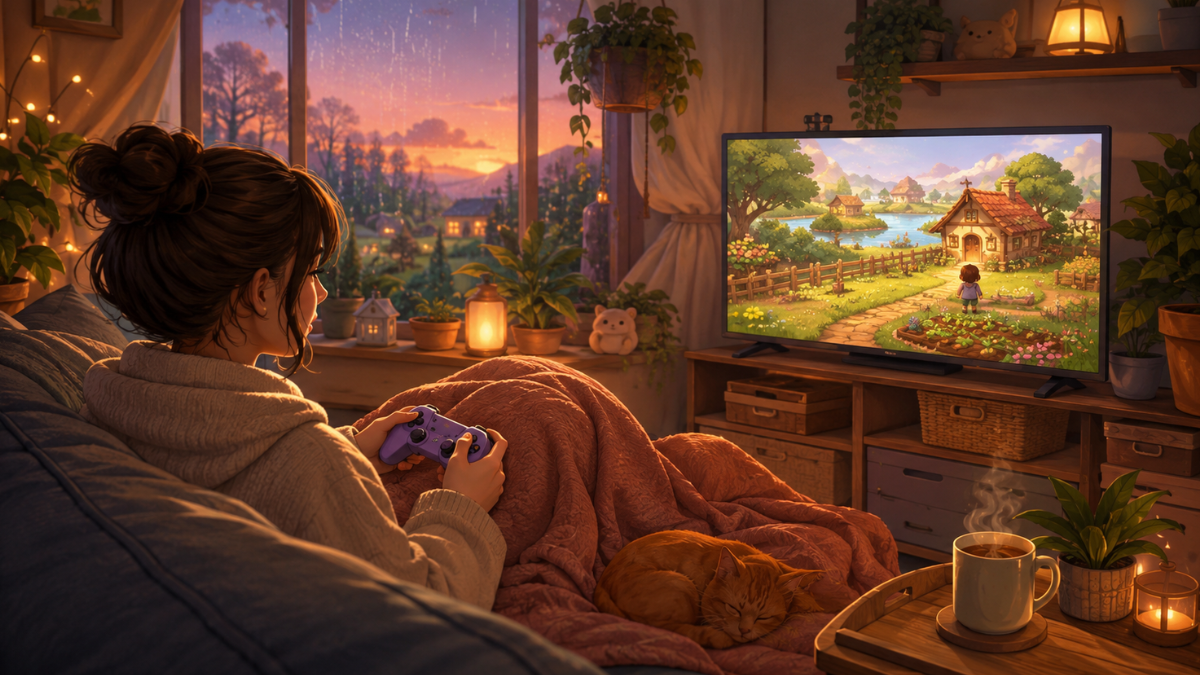 Juegos Cozy: Tu Refugio Digital para Cuando el Cuerpo y la Mente Dicen Basta