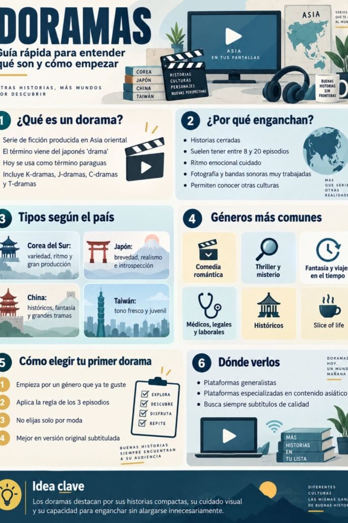 infografía doramas
