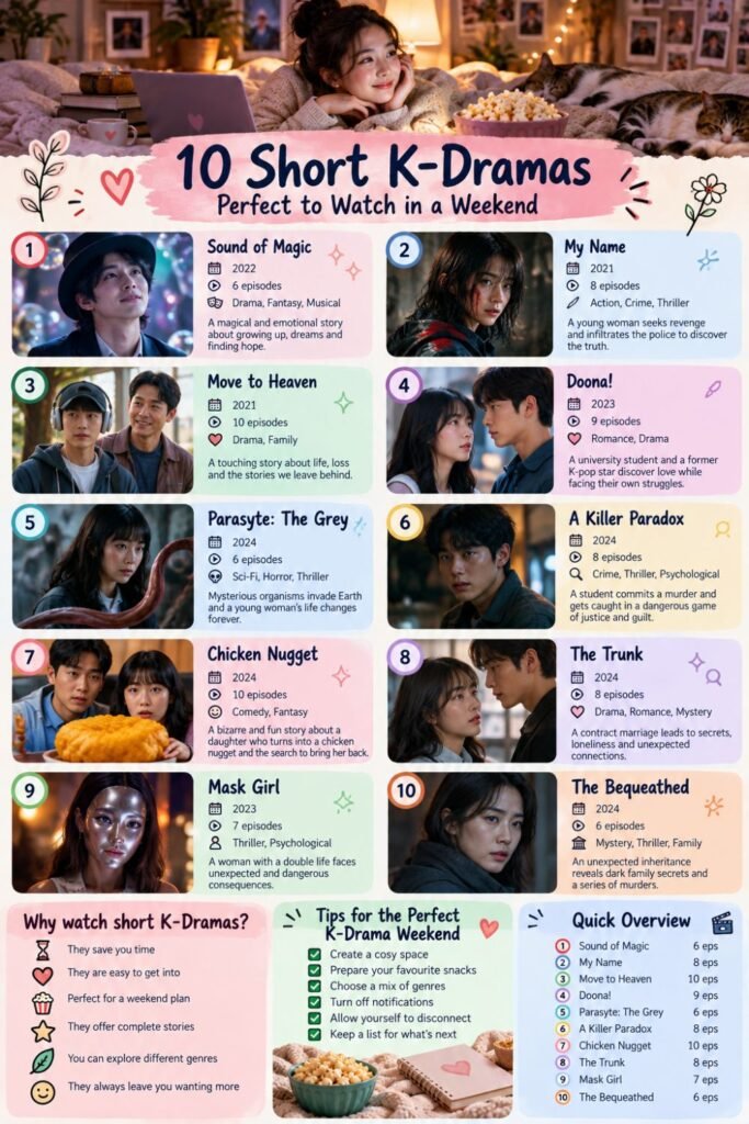 Short Korean dramas summary
