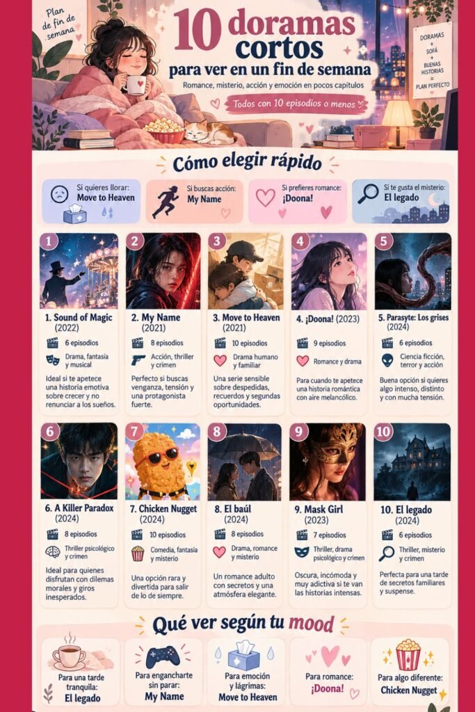 doramas cortos coreanos short korean doramas